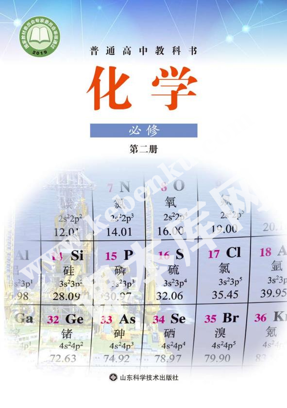 山東科學技術出版社普通高中教科書高中化學必修第二冊(2019版) 電子課本